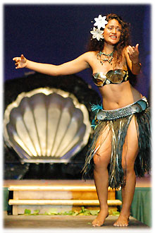 Joyce Fortes during talent section