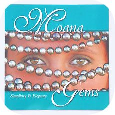 Turquise Moana Gems information flyer