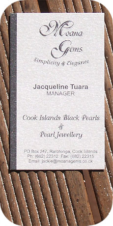 Managers businesscard