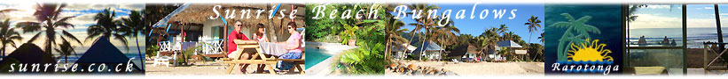 Link to Sunrise Beach Bungalows - Rarotonga - Cook Islands