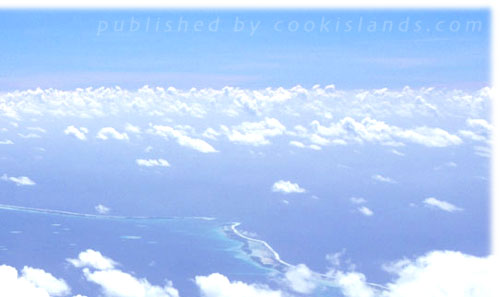 there is 357 people living on this atoll island