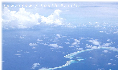 The island of Suwarrow / Cook Islands / South Pacific