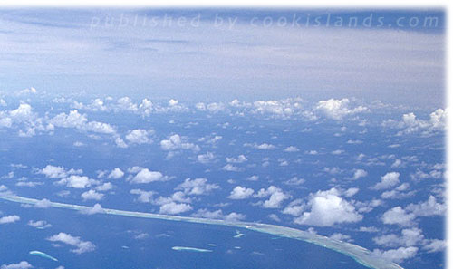 there is 0 people living on this atoll island
