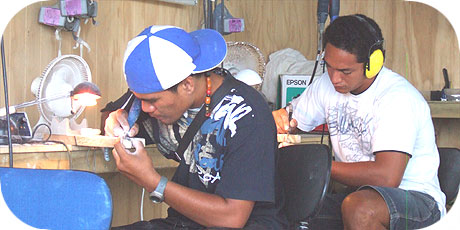>>> carvers at work