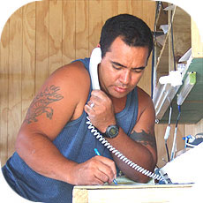 >>> Tokerau on the phone