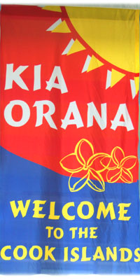 >>> Kia orana flag &copy; Archi