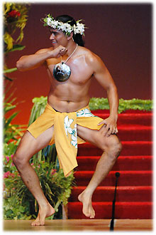 Sam Ahiao during Ura Penu