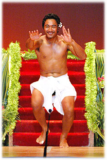 Teariki Mateariki during Ura Penu