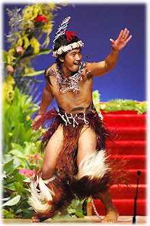 Teariki Mateariki during Slow Dance