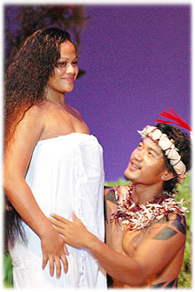 Teariki Mateariki during Slow Dance