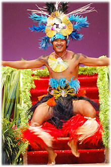 Teariki Mateariki during Fast Beats