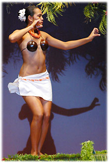 Tevai Howard during Ura Pena
