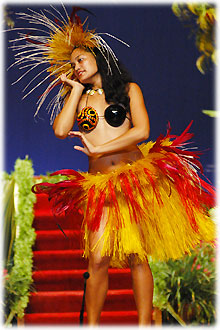 Tevai Howard during slow dance