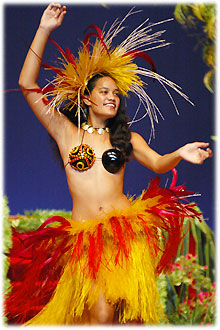 Tevai Howard during slow dance