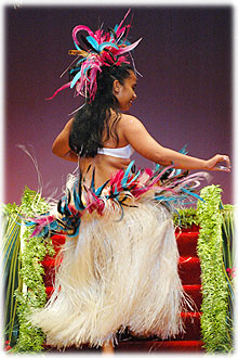 Tutu Paretoa during Fast Beats