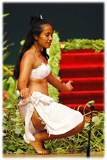 Tutu Paretoa during Slow dance