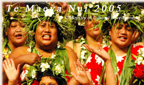 Dance Group from Takitumu / Rarotonga - Te Maeva Nui 2005 / Cook Islands